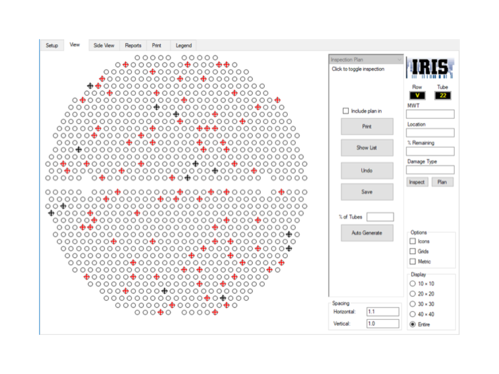 IRIS Real-Time Inspection